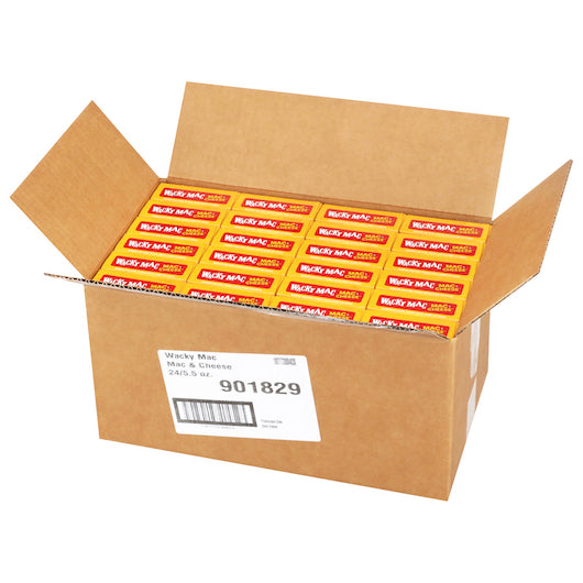 Wacky Mac N Cheese, 24 x 5.5 oz Case - GS1 open-case image
