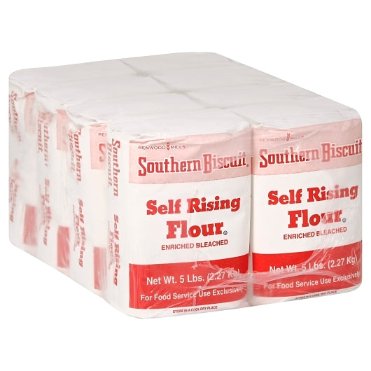 Southern Biscuit Self-Rising Flour, 8 x 5 lb Case - Pantry Ingredients