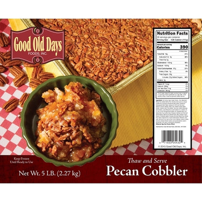 Good Old Days Deep Dish Pecan Cobbler, 2 x 5 lb Case - DOT product image 6