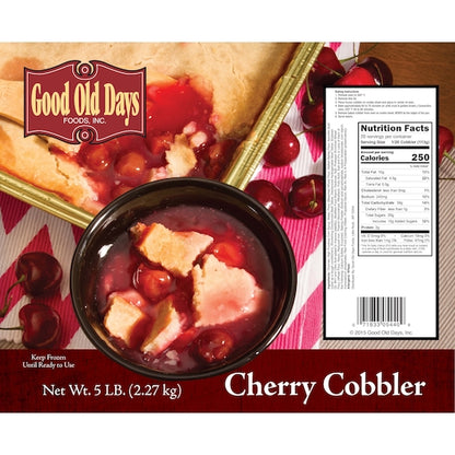 Good Old Days Cherry Cobbler, 2 x 5 lb Case - DOT product image 3