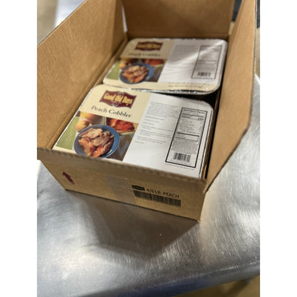 Good Old Days Peach Cobbler, 4 x 6 lb Case - DOT product image 4