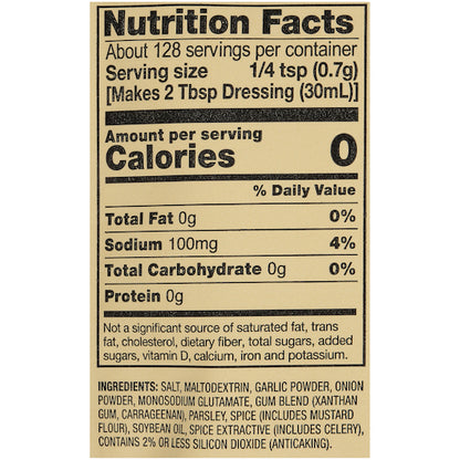 Foothill Farms Ranch Mix Dressing Mix, 18 x 3.2 oz Case - DOT product image 5