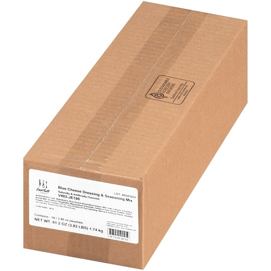 Foothill Farms Gluten Free Blue Cheese Mix Dressing Mix, 18 x 3.4 oz Case - DOT product image 5
