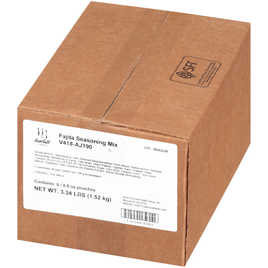 Foothill Farms Mix Fajita Seasoning No Msg, 6 x 8.9 oz Case - DOT product image 4