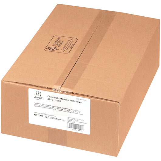 Foothill Farms Mousse Instant Mix Chocolate, 12 x 16 oz Case - DOT product image 3