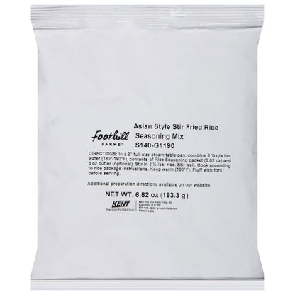 Foothill Farms Asian Stir Fried Rice Seasoning Mix, 10 x 6.82 oz Case - Spices Seasonings