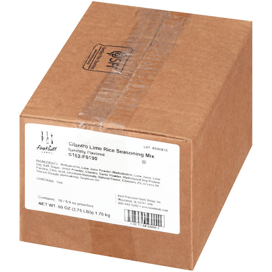 Foothill Farms Cilantro Lime Rice Seasoning Mix, 10 x 6 oz Case - DOT product image 4