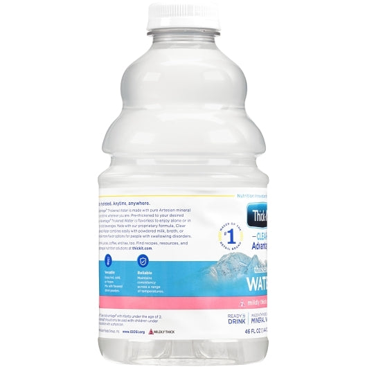 Thick It Aqua Mildly Thickened Water Nectar, 4 x 46 fl oz Case - DOT product image 3