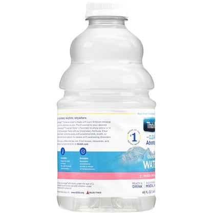 Thick It Aqua Mildly Thickened Water Nectar, 4 x 46 fl oz Case - DOT product image 3
