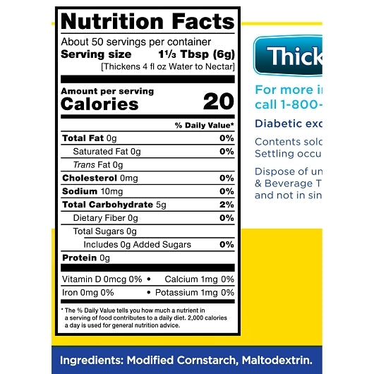 Thick-It Original Food Thickener Powder, 12 x 10 oz Case - DOT product image 6