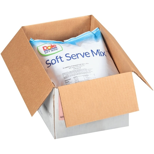 Dole Strawberry Soft Serve Mix, 4 x 4.5 lb Case - DOT product image 4