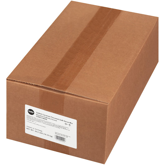 Frostline SALTED CARAMEL SOFT SERVE MIX, 6 x 6 lb Case - DOT product image 5