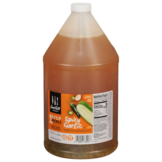 Foothill Farms One Step Pickle Spicy Garlic Pickling Mix, 4 x 1 GA Case - Condiments & Sauces - image 2