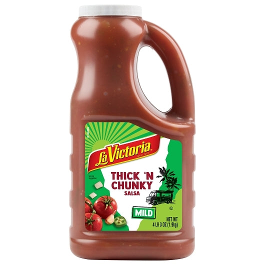 La Victoria THICK & CHUNKY MILD Salsa, 6 x 67 oz Case - DOT product image 2