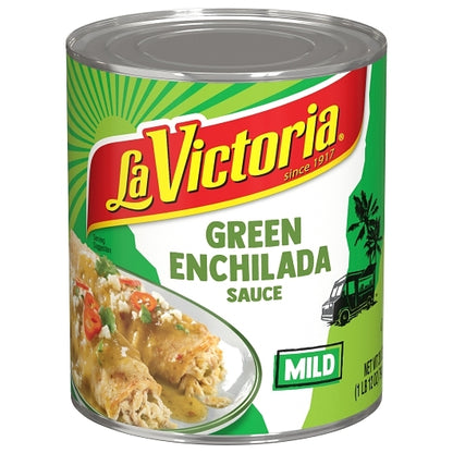 La Victoria Enchilada Green Sauce, 12 x 28 oz Case - Prepared Foods