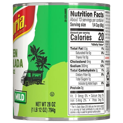 La Victoria Enchilada Green Sauce, 12 x 28 oz Case - DOT product image 4