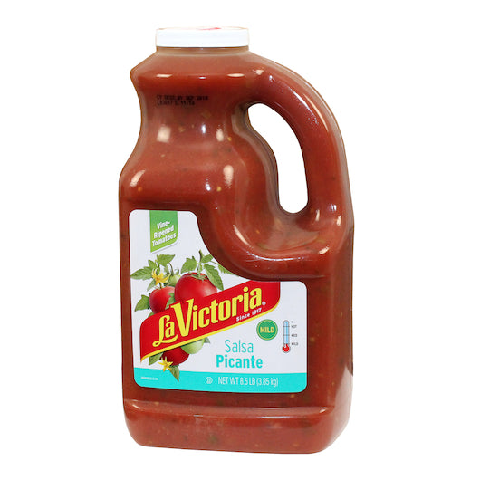 La Victoria MILD PICANTE SALSA PLASTIC JAR, 4 x 136 oz Case - DOT product image 6