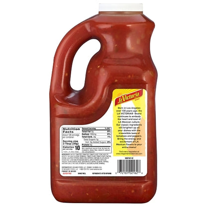La Victoria MEDIUM PICANTe SALSA, 4 x 136 oz Case - DOT product image 4