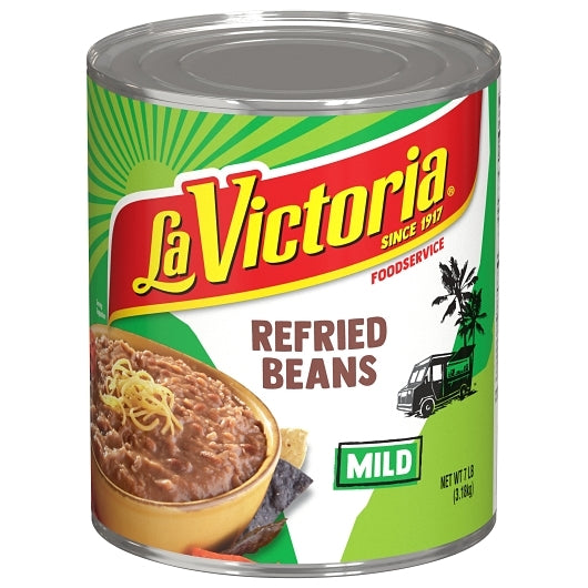 La Victoria Refried Beans, 6 x 112 oz Case - DOT product image 3