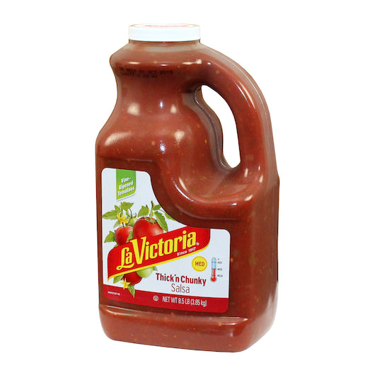 La Victoria Medium Thick Salsa, 4 x 136 oz Case - DOT product image 6