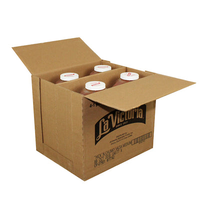 La Victoria Medium Thick Salsa, 4 x 136 oz Case - DOT product image 5