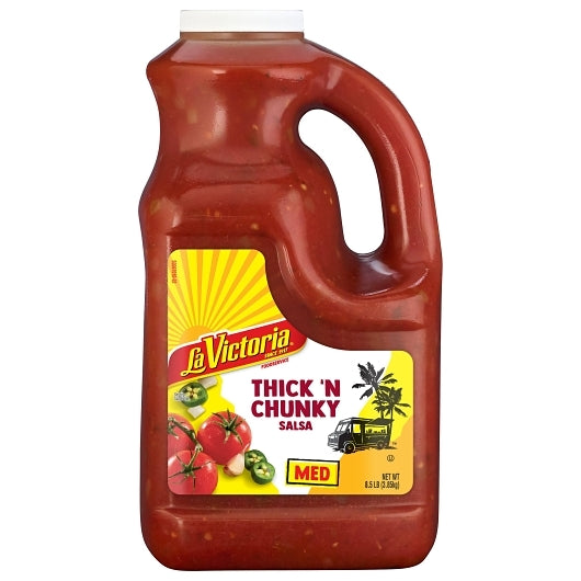 La Victoria Medium Thick Salsa, 4 x 136 oz Case - DOT product image 2