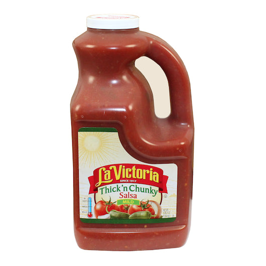 La Victoria Mild Thick & Chunky Salsa, 4 x 136 oz Case - DOT product image 6