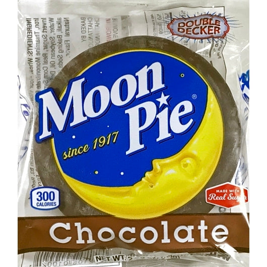 Moon Pie The Chocolate Double Decker Marshmallow Sandwich, 9 x 9 x 2.75 oz Case - DOT product image 2