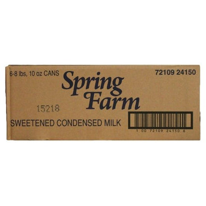 Spring Farm Sweetener Sweetened Condensed Milk, 6 x 125.688 fl oz Case - DOT product image 4