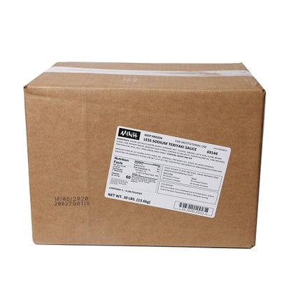 Minh Less Sodium Teriyaki Sauce, 1 x 5 each Case - GS1 closed shipping case image