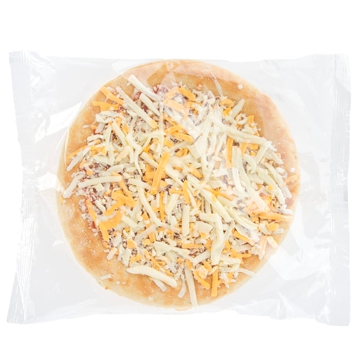 Villa Prima 7" Par-Baked Four-Cheese Pizza, 1 x 24 each Case - Prepared Foods