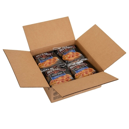 Red Baron 5 Inch Deep Dish Singles Pepperoni Pizza, 12 x 5.59 oz Case - DOT product image 6