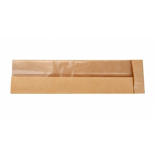 BagCraft Hoagie Bag With Window, 1 x 500 each Case - Disposables