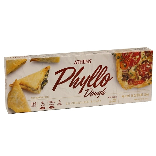 Athens 9 Inch X 14 Inch Twin Fillo Dough, 12 x 1 oz Case - DOT product image 2
