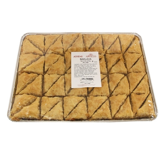 Athens Walnut Triangles Baklava, 48 x 48 PC Case - Nuts & Seeds