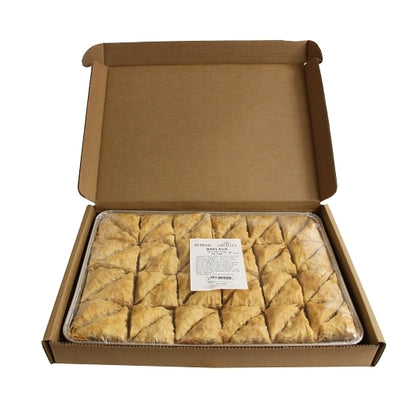 Athens Walnut Triangles Baklava, 48 x 48 PC Case - Nuts & Seeds