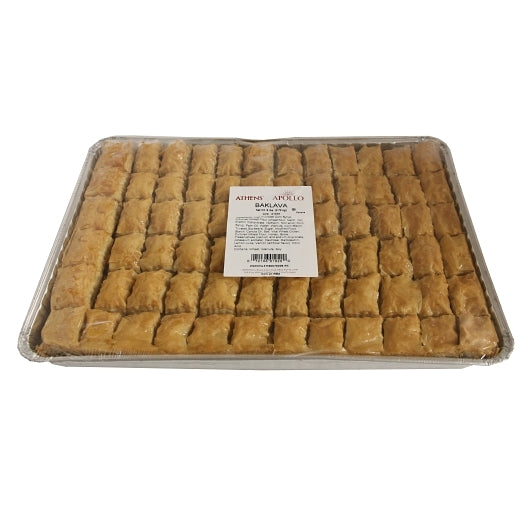 Athens Walnut Rectangle Baklava, 72 x 72 PC Case - Nuts & Seeds