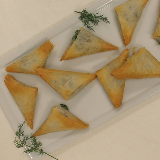 Athens Cheese and Spinach Triangle Spanakopita, 2 x 160 x 160 each Case - GS1 styled product image