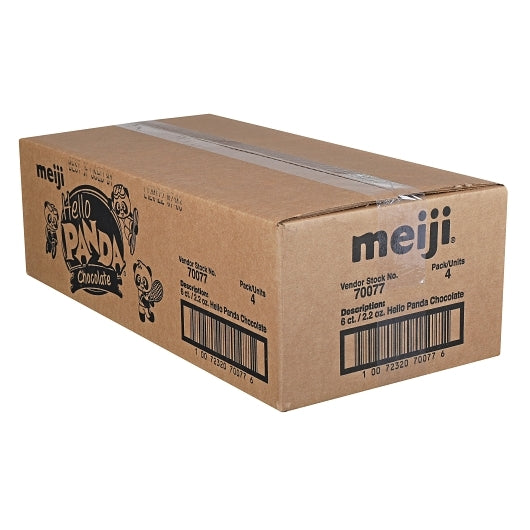 Hello Panda Chocolate Multi-Pack Creme Filled Bite Size Cookie, 4 x 6 x 2.2 oz Case - DOT product image 3