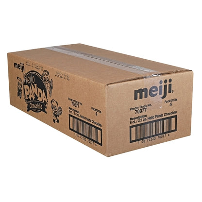 Hello Panda Chocolate Multi-Pack Creme Filled Bite Size Cookie, 4 x 6 x 2.2 oz Case - DOT product image 3