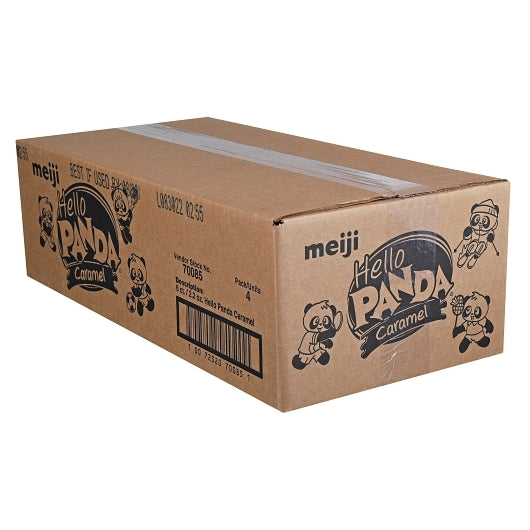 Hello Panda Caramel Creme Filled Bite Size Cookie, 4 x 6 x 2.2 oz Case - DOT product image 4