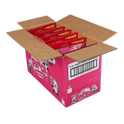 Hello Panda Strawberry Creme Filled Bite Size Cookie, 6 x 7 oz Case - Bakery & Desserts