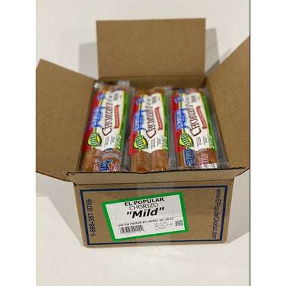 El Popular MEXICAN MILD PORK CHORIZO, 12 x 12 oz Case - DOT product image 8