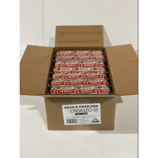 Aguila Mexicana Pork Chorizo Mini Chub, 24 x 8 oz Case - DOT product image 3