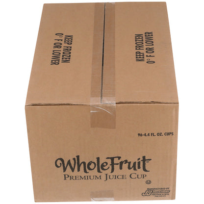 Whole Wild Cherry Premium Juice Cup, 96 x 4.4 fl oz Case - GS1 closed shipping case image