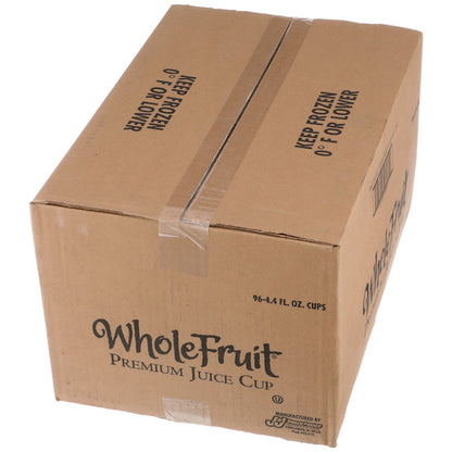Whole Wild Cherry Premium Juice Cup, 96 x 4.4 fl oz Case - GS1 closed shipping case image