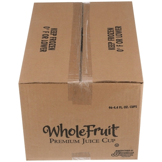 Whole Strawberry Pomegranate Premium Juice Cup, 96 x 4.4 oz Case - GS1 closed shipping case image