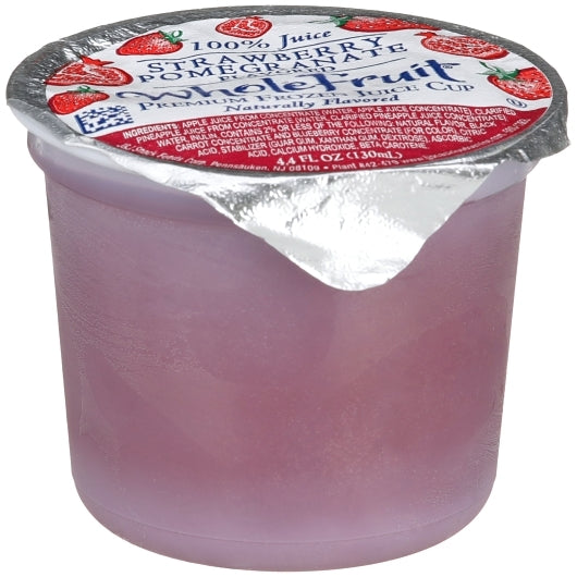 Whole Strawberry Pomegranate Premium Juice Cup, 96 x 4.4 oz Case - GS1 inner-pack image