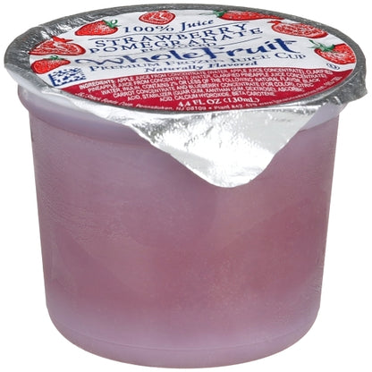 Whole Strawberry Pomegranate Premium Juice Cup, 96 x 4.4 oz Case - GS1 inner-pack image