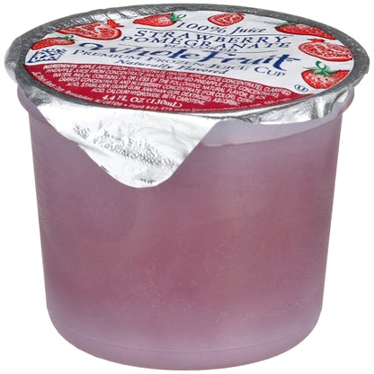 Whole Strawberry Pomegranate Premium Juice Cup, 96 x 4.4 oz Case - GS1 inner-pack image